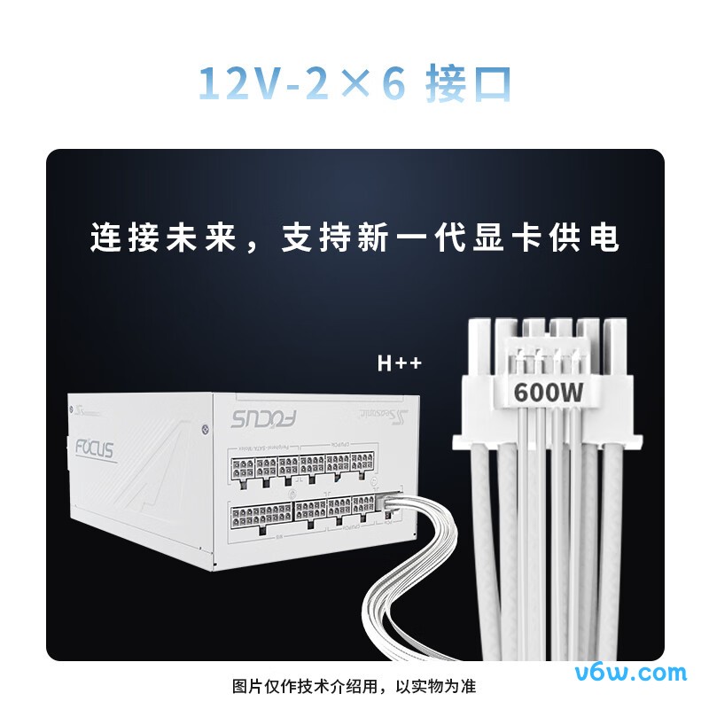 海韵 1000W FOCUS电脑电源图片
