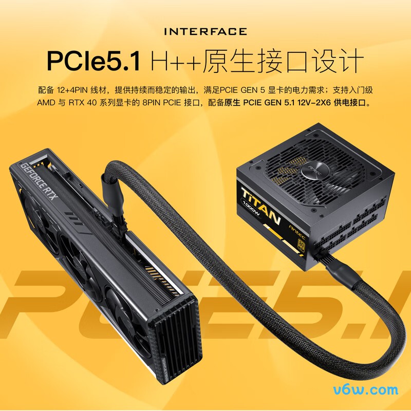 安钛克Antec1200W Titan金牌电脑电源图片