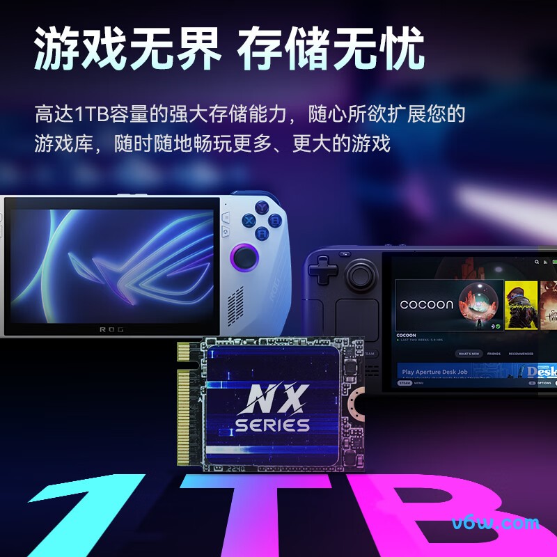 金胜维512GB SSD固态硬盘NVMe M.2接口