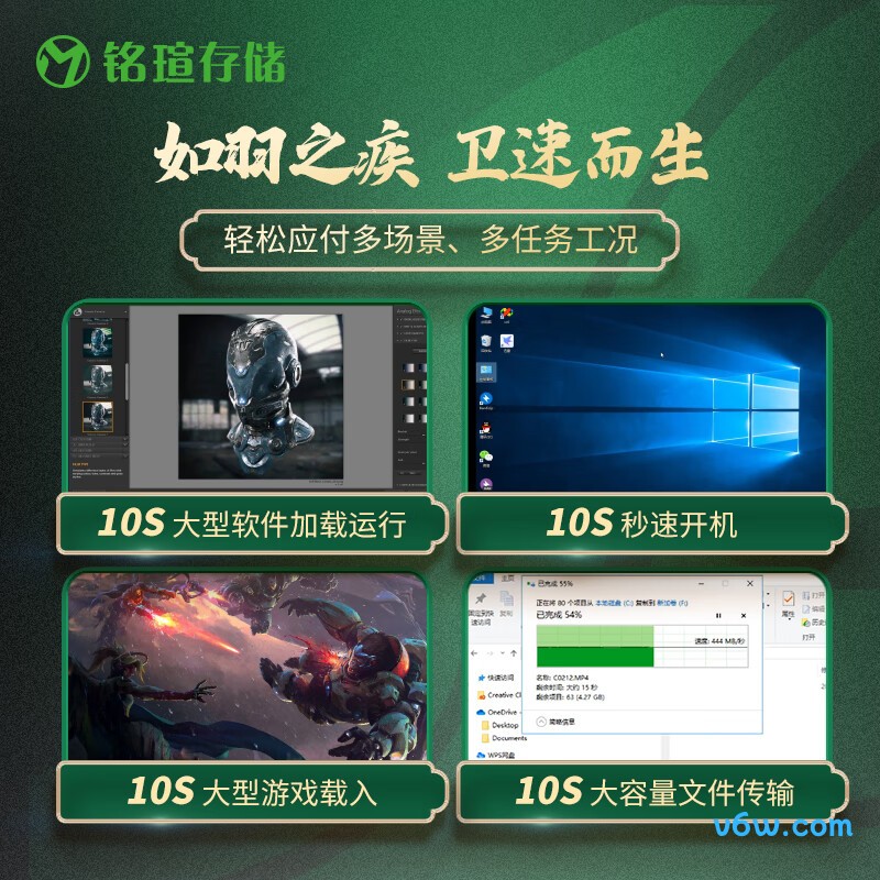 铭瑄 256GB SSD固态硬盘 御林卫系列