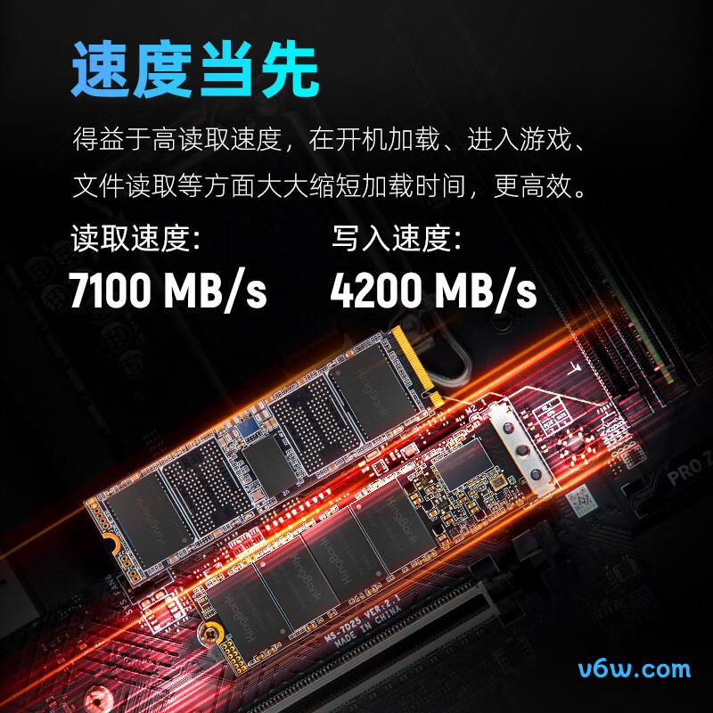金百达KP260 Plus 1TB M.2 NVMe SSD