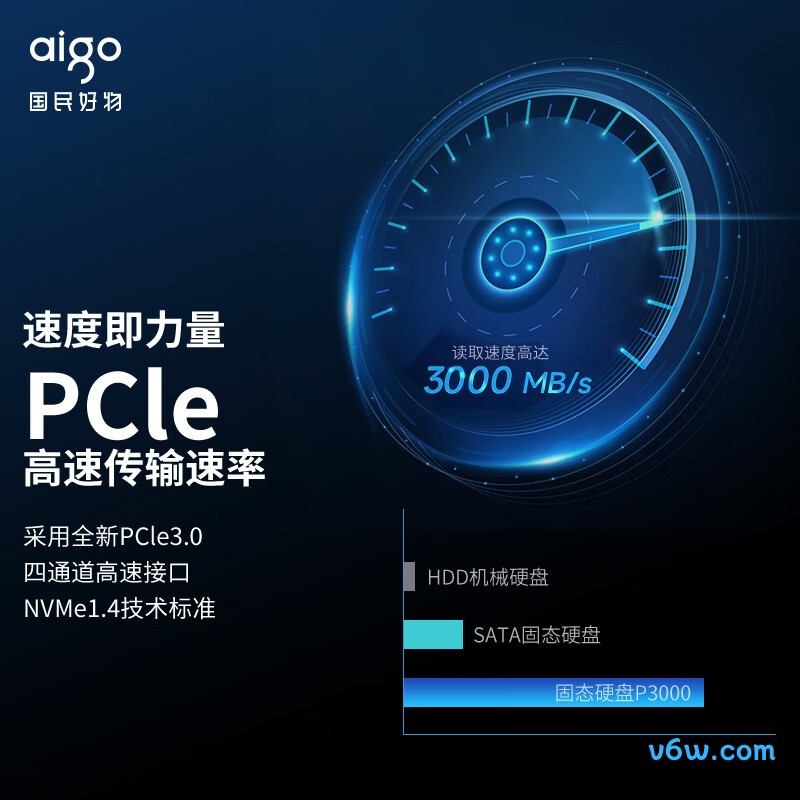 爱国者P3000 256GB SSD固态硬盘