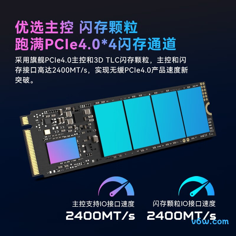 宏碁掠夺者512G SSD固态硬盘 GM7系列
