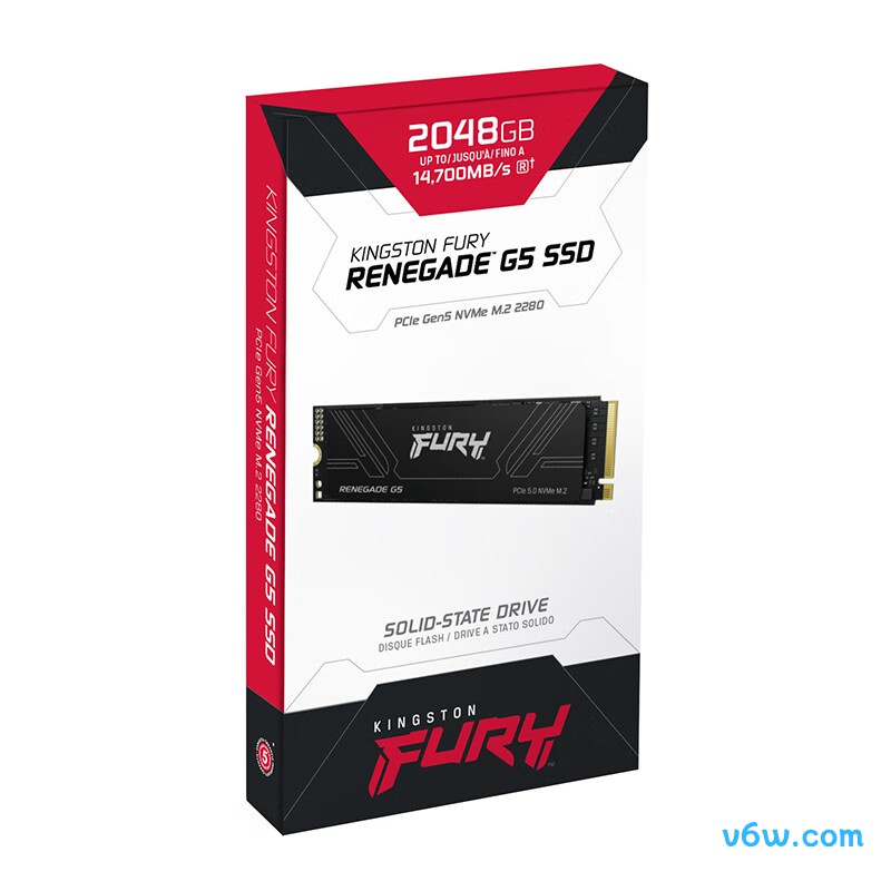 金士顿2TB SSD固态硬盘 FURY RenegadeSSD固态硬盘图片