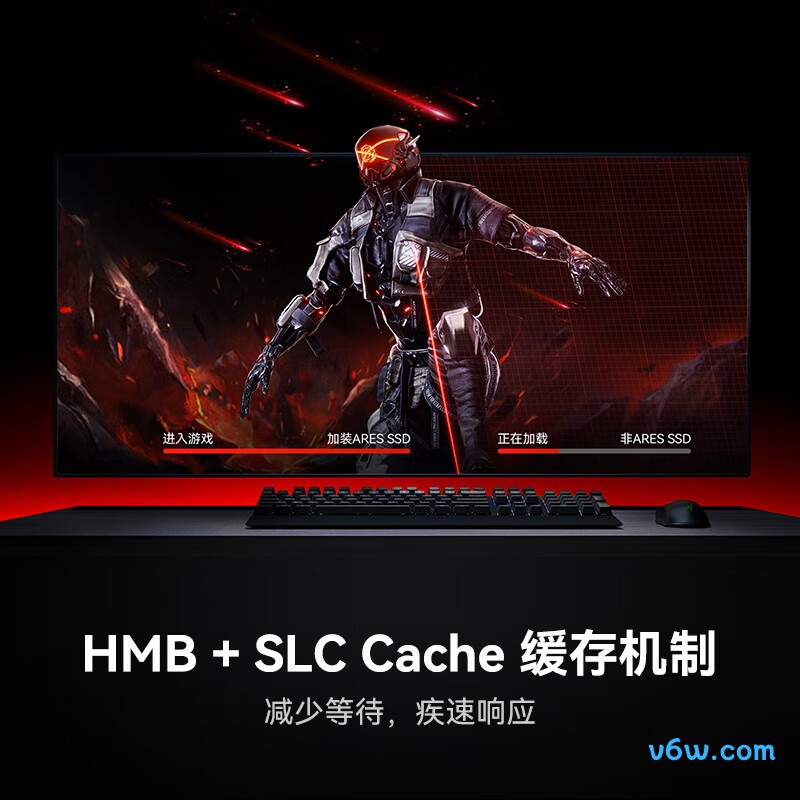 雷克沙1TB SSD固态硬盘战神系列