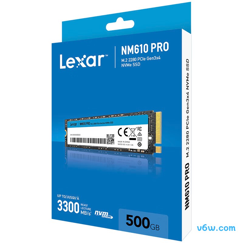雷克沙 500G SSD固态硬盘 NM610PRO