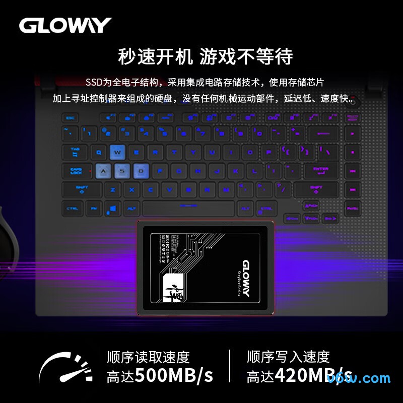光威2TB SSD固态硬盘 悍将系列