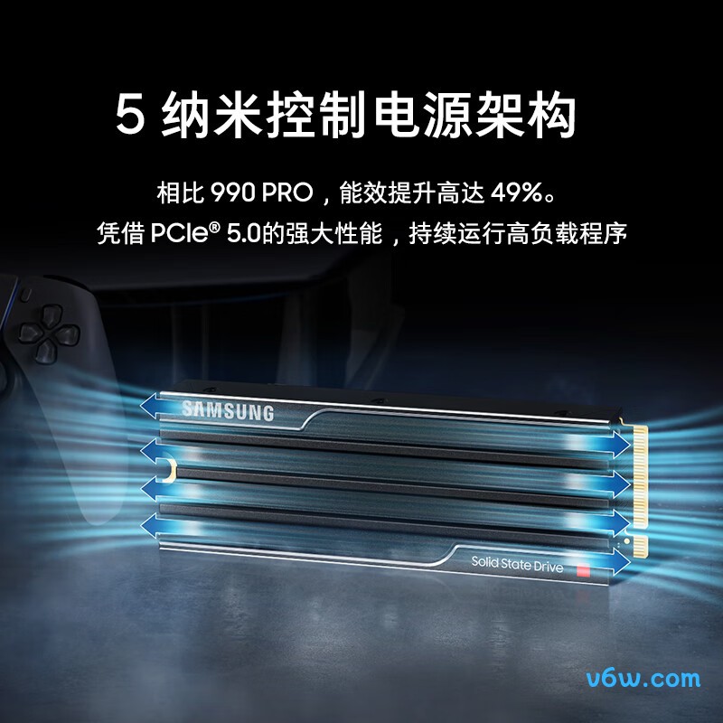 三星2TB SSD固态硬盘 9100 PRO M.2接口SSD固态硬盘图片