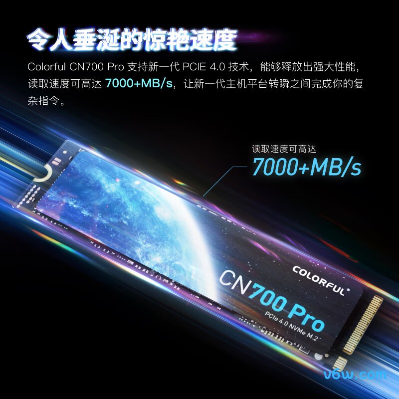 七彩虹4TB SSD固态硬盘 CN700 PRO系列SSD固态硬盘图片