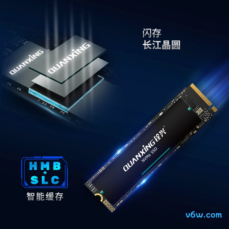 铨兴1TB SSD固态硬盘 M.2接口