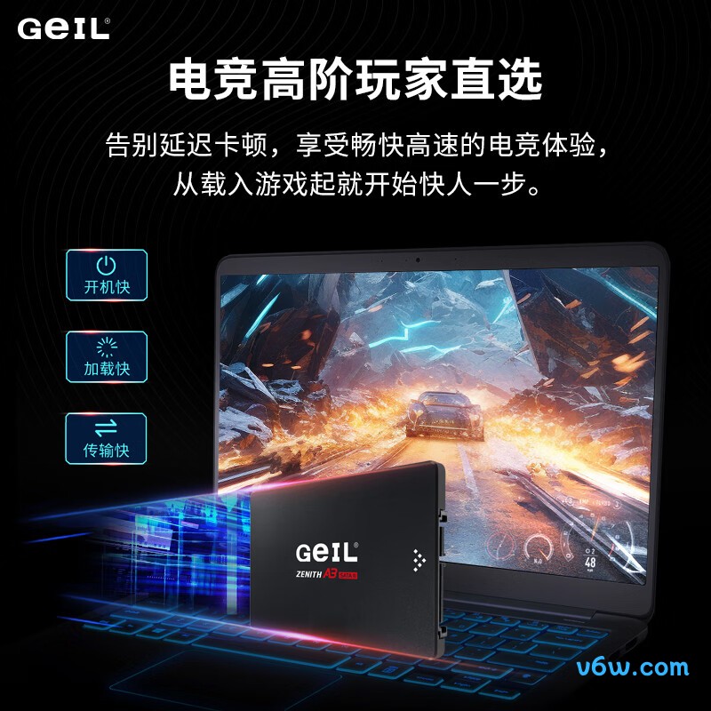 GEIL金邦 1TB SSD固态硬盘 A3系列