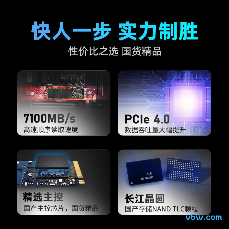 金百达KP260 Plus 1TB M.2 NVMe SSD