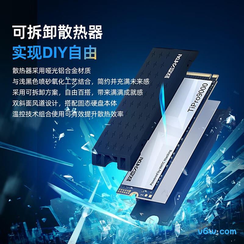 致态1TB SSD固态硬盘 TiPro9000系列SSD固态硬盘图片