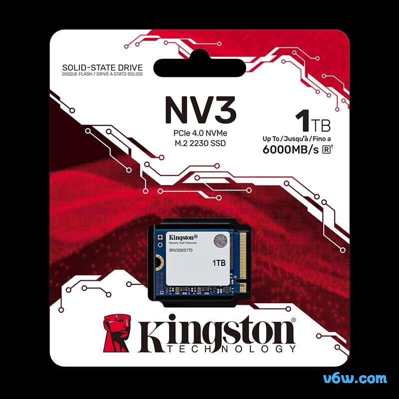 金士顿1TB SSD固态硬盘 2230