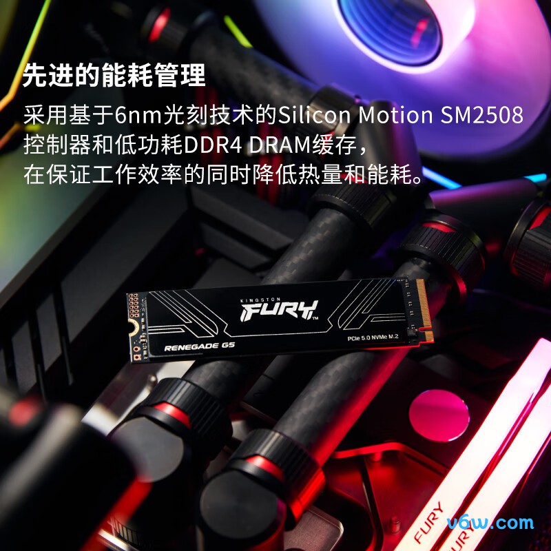 金士顿2TB SSD固态硬盘 FURY RenegadeSSD固态硬盘图片