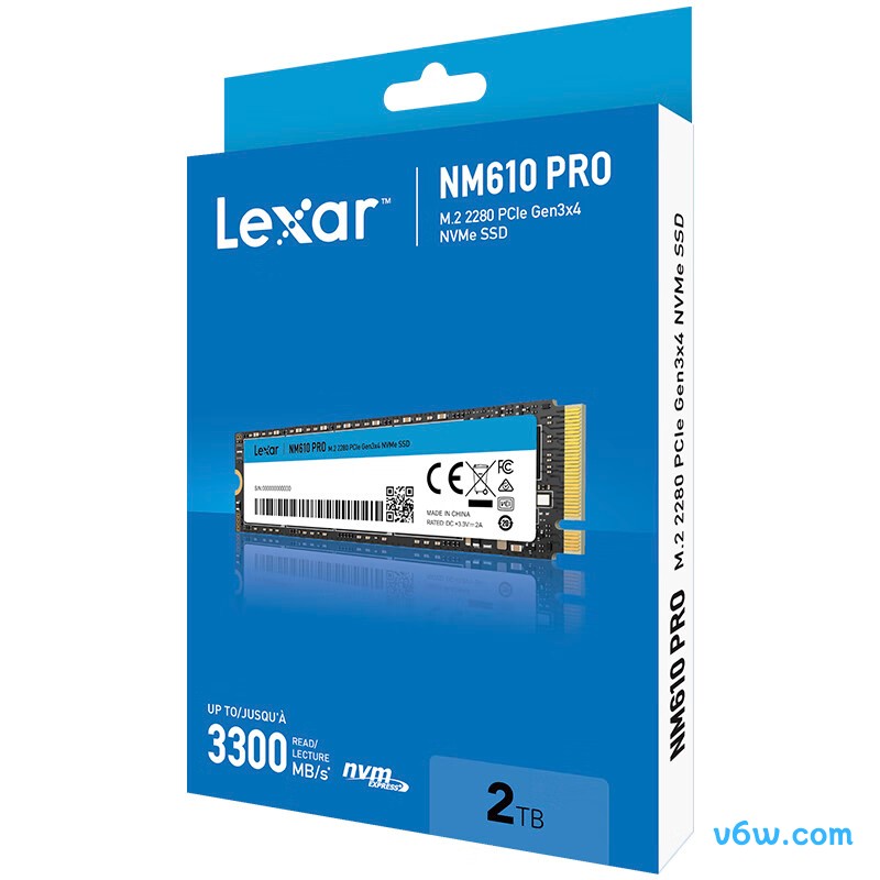 雷克沙 2TB SSD固态硬盘 NM610PRO
