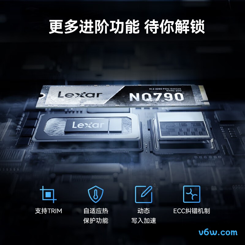 雷克沙NQ790 2TB SSD固态硬盘