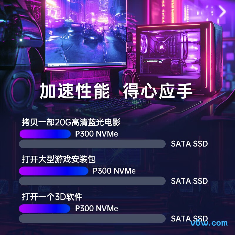 铨兴酷芯客 256GB SSD固态硬盘 P300