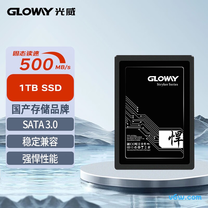 光威1TB SSD固态硬盘 悍将系列