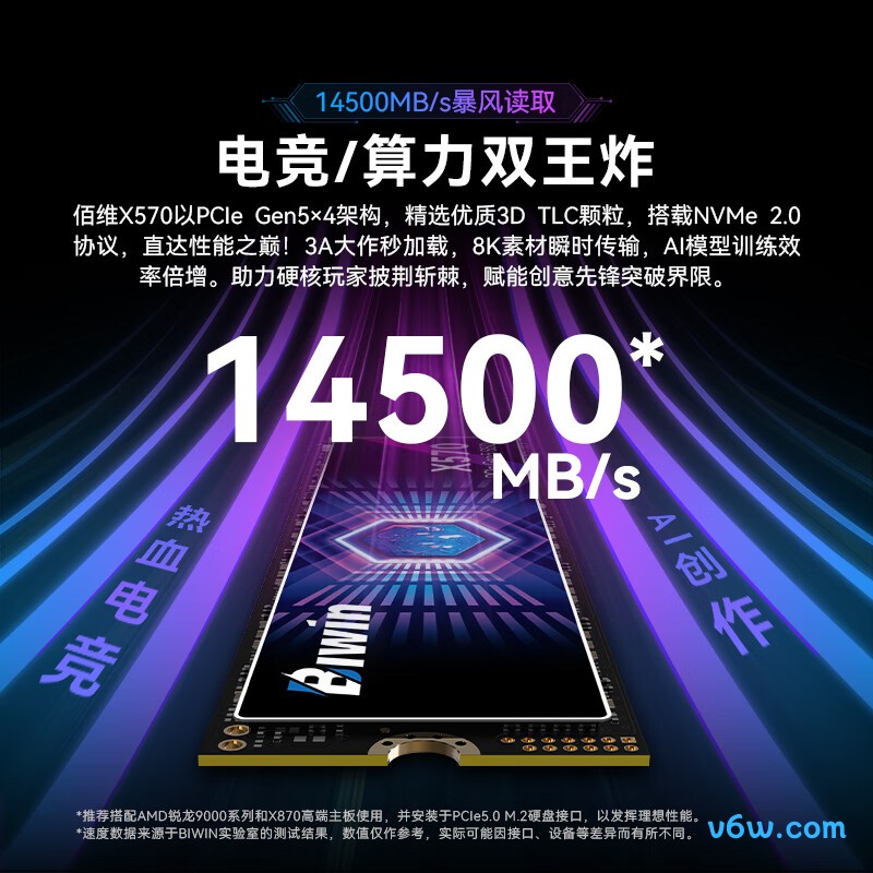 佰维X570 2TB SSD固态硬盘SSD固态硬盘图片