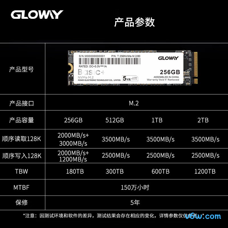 光威512GB SSD固态硬盘 Basic+系列