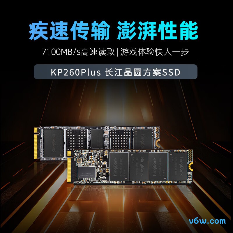 金百达KP260 Plus 1TB M.2 NVMe SSD
