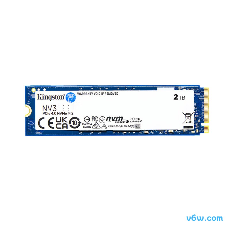 金士顿2TB SSD固态硬盘 NV3系列SSD固态硬盘图片