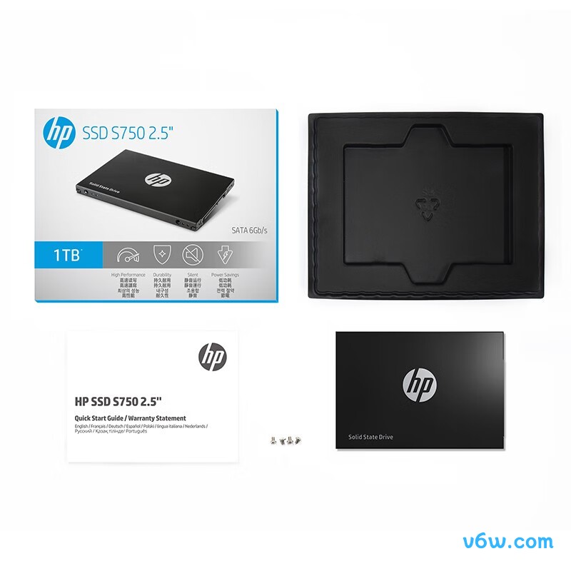 HP惠普512G SSD固态硬盘 S750系列