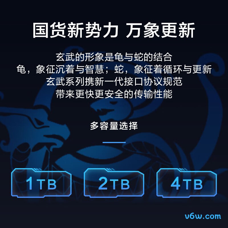 京东京造 2TB SSD固态硬盘 玄武系列