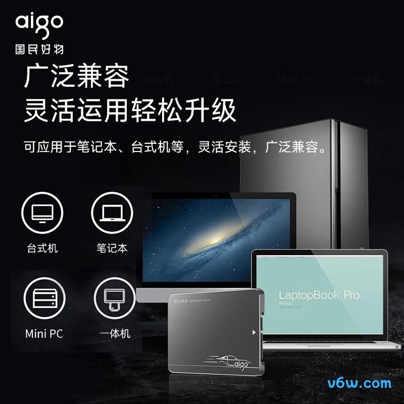 爱国者S500 2TB SSD固态硬盘