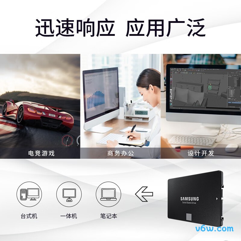 三星2TB SSD固态硬盘 870 EVOSSD固态硬盘图片