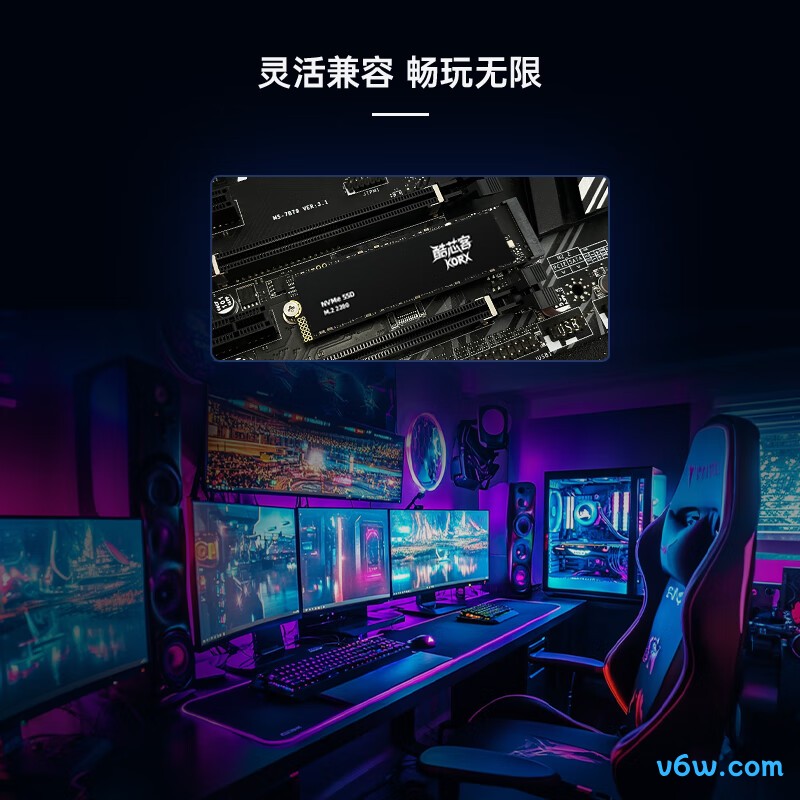铨兴酷芯客 1TB SSD固态硬盘 M.2接口