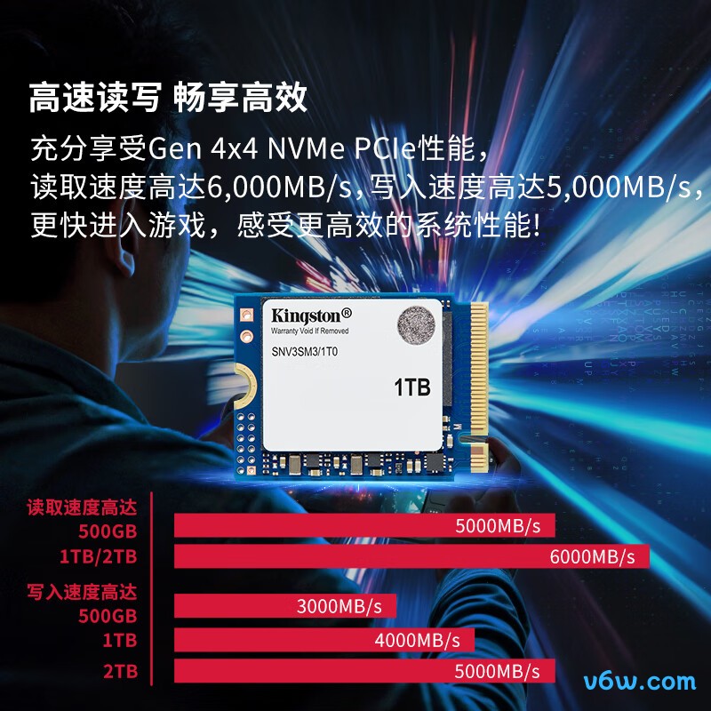 金士顿1TB SSD固态硬盘 2230