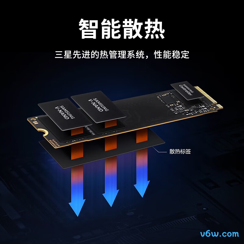 三星990 EVO 2TB SSD固态硬盘SSD固态硬盘图片