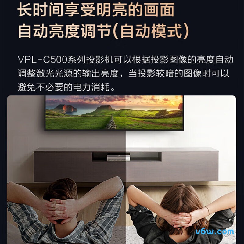 索尼VPL-C500XZ投影仪图片