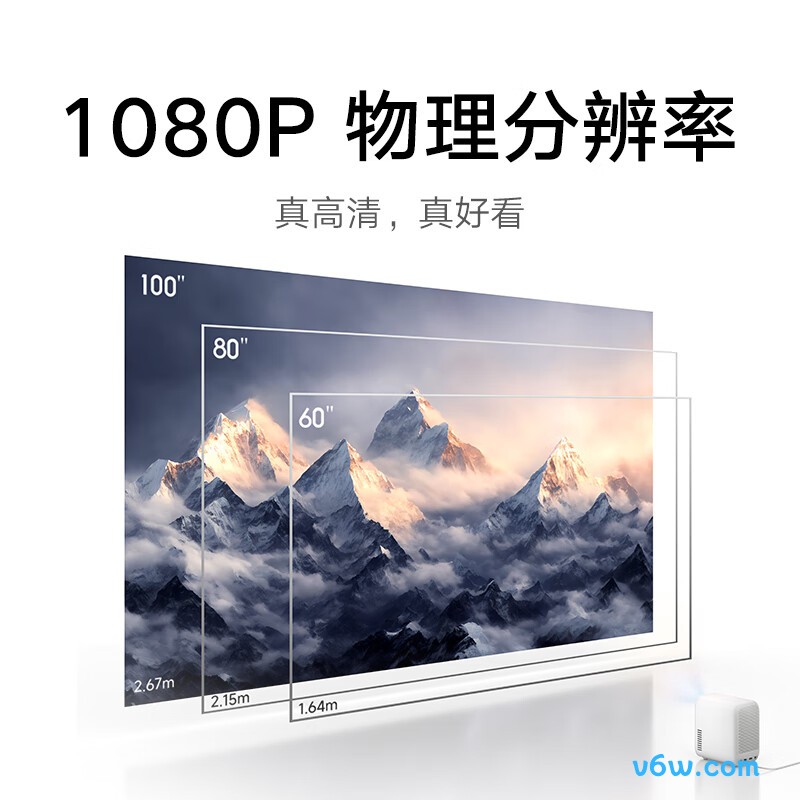 小米Redmi Lite版投影仪图片