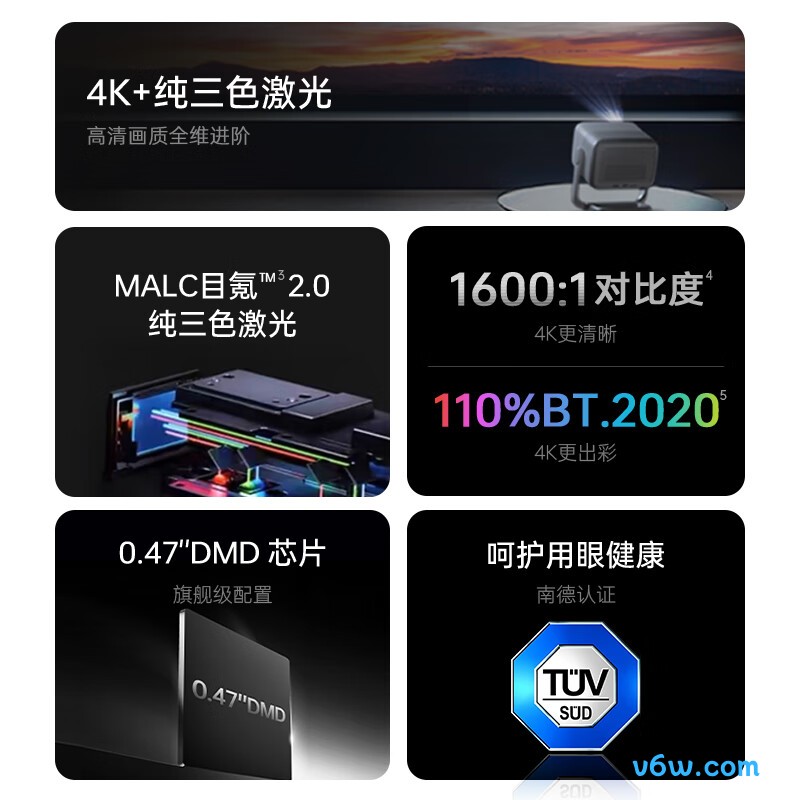 坚果投影N1S 4K投影仪图片