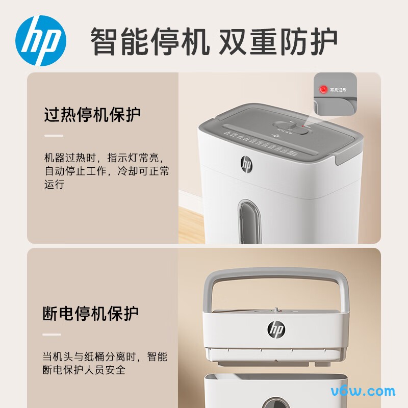 惠普W1506CC碎纸机图片