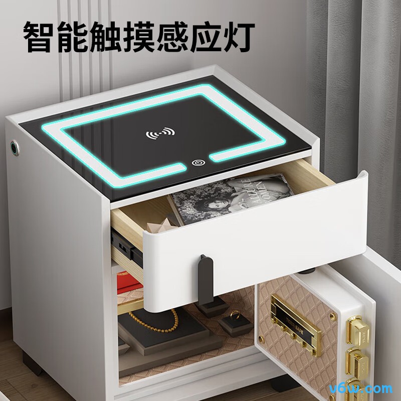虎牌智能白色指纹