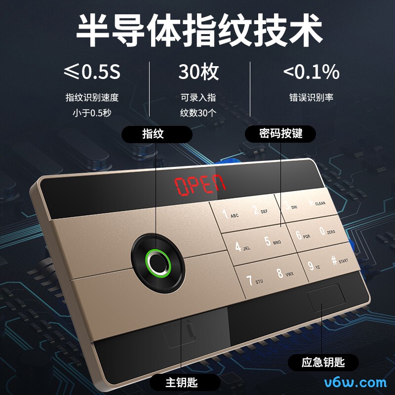 虎牌灵耀58指纹
