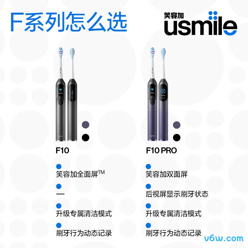 usmileF10 PRO电动牙刷图片