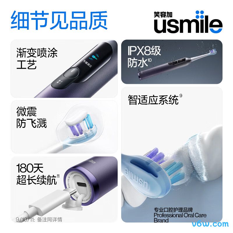 usmileF10 PRO电动牙刷图片