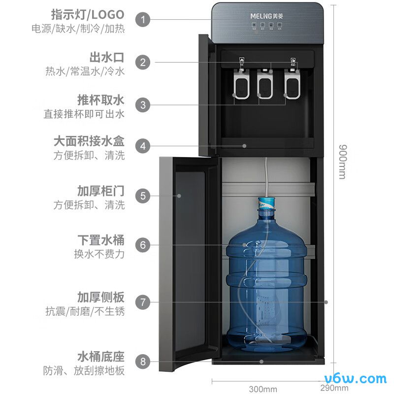 美菱MY-L138桶装饮水机图片