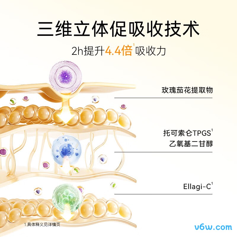 春日来信三体锁鲜VC精华液