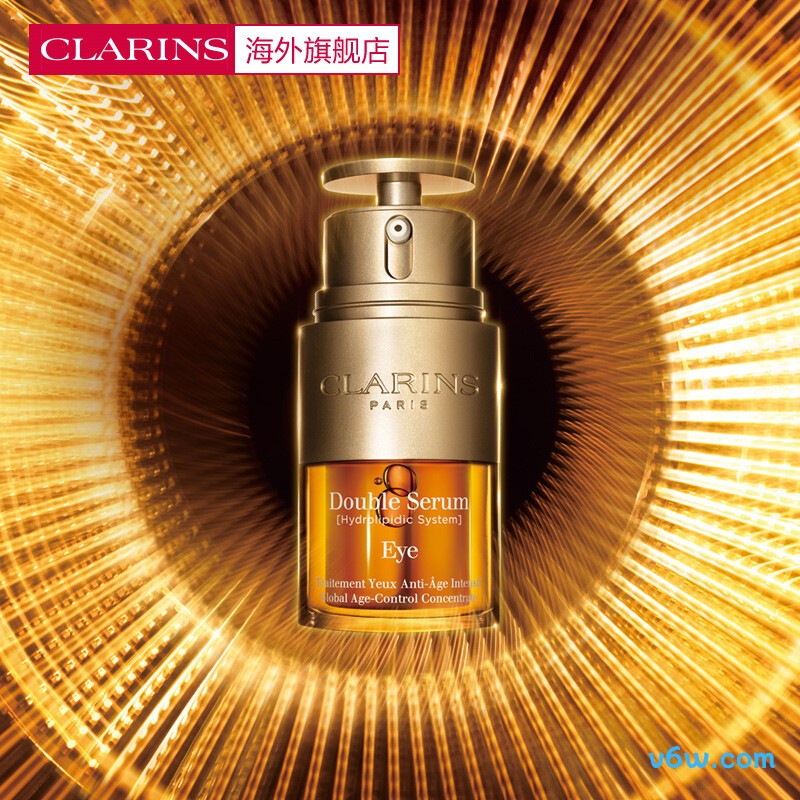 娇韵诗双萃焕活眼部精华眼霜液态精华图片