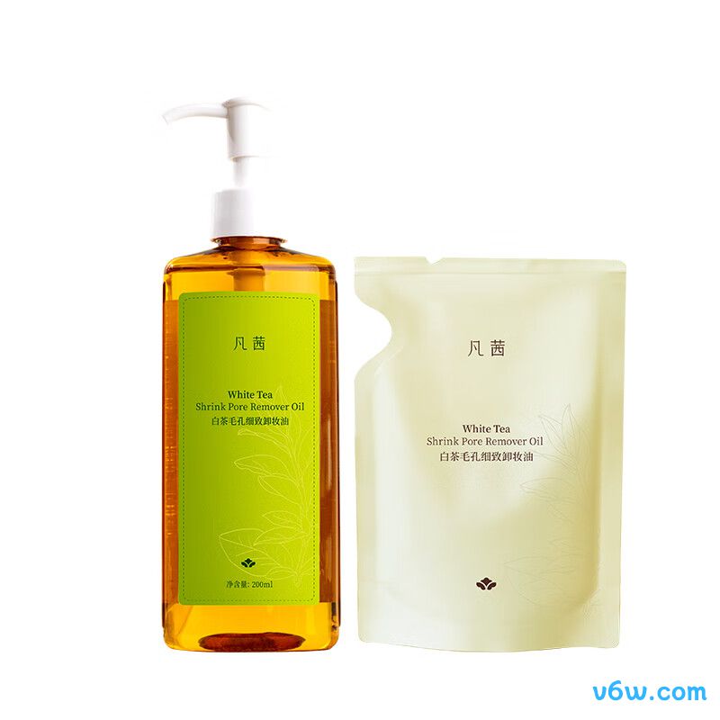 凡茜白茶毛孔细致卸妆油
