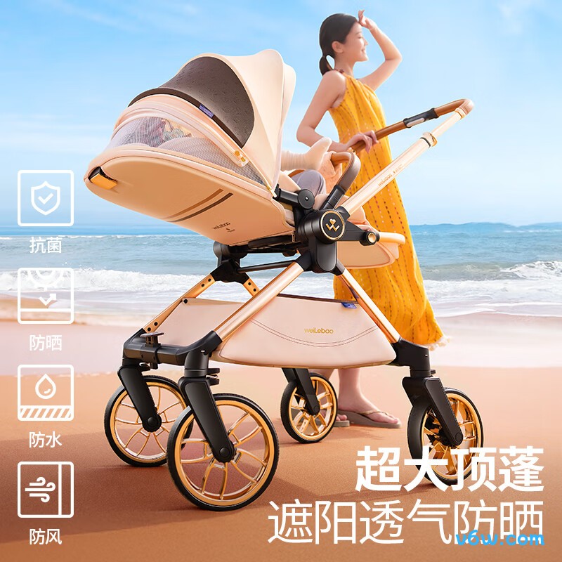 唯乐宝D900轻便婴儿推车图片